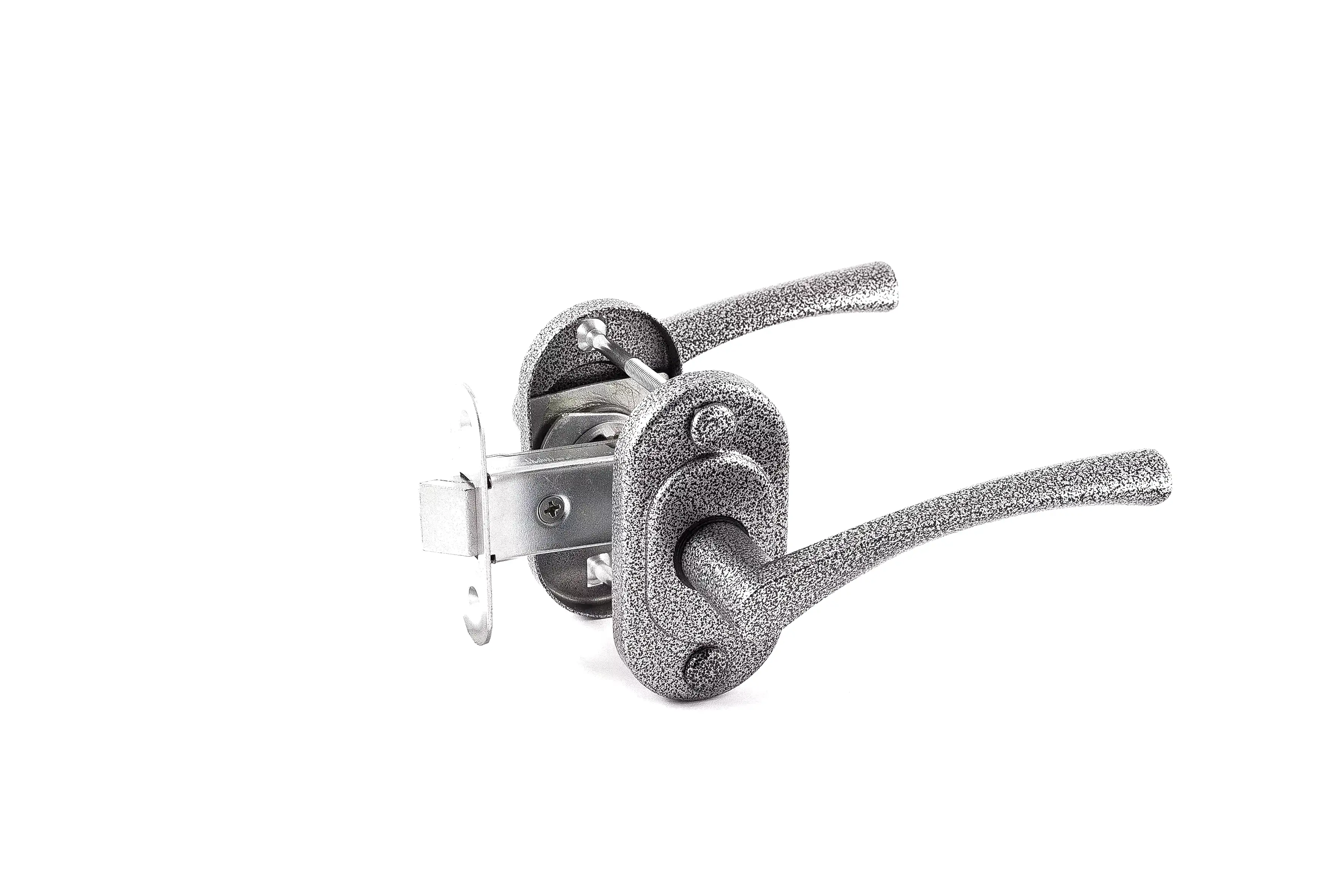 Защелка Omega (Омега) ЗЩ2.03 (серебро) 