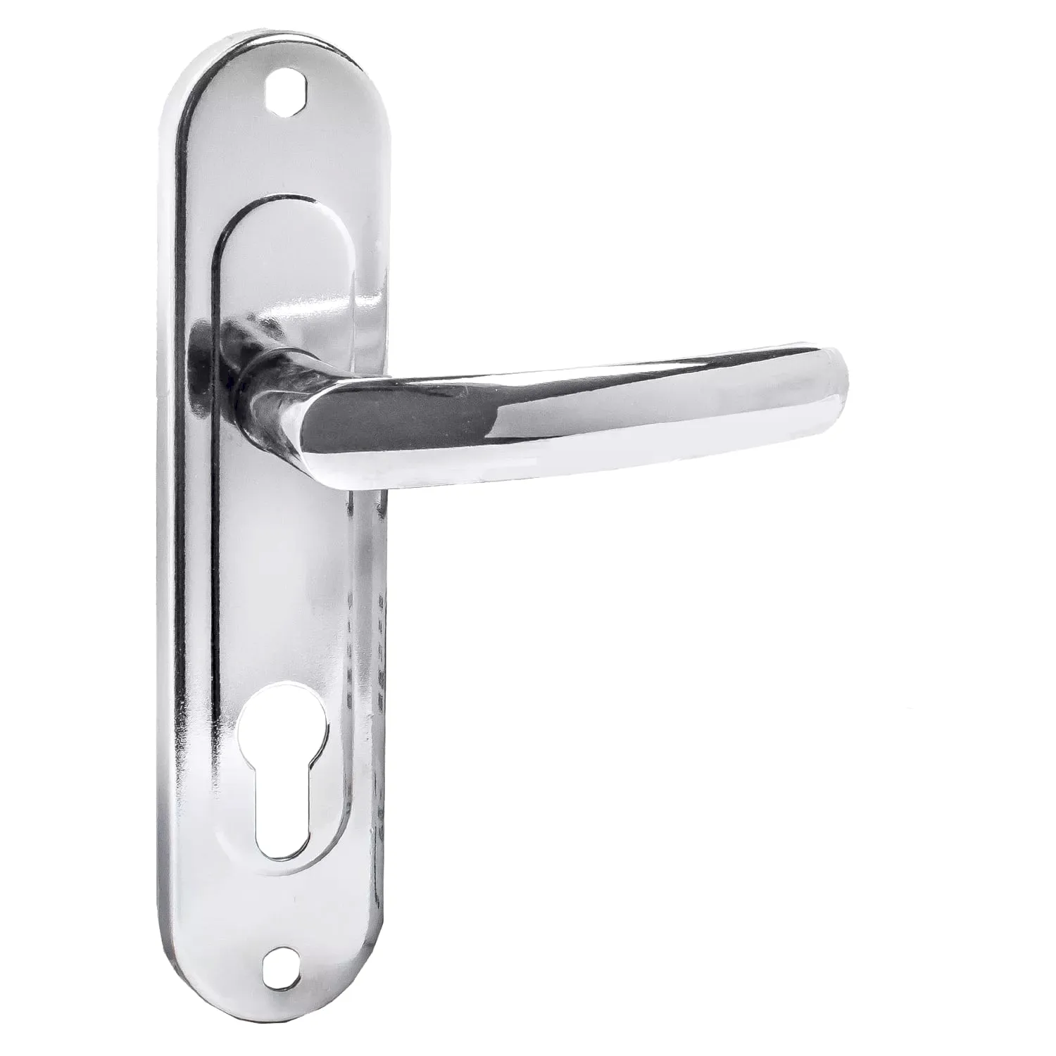 Ручка дверная Zenit (Зенит) на планке РФ1-70.02 хром 